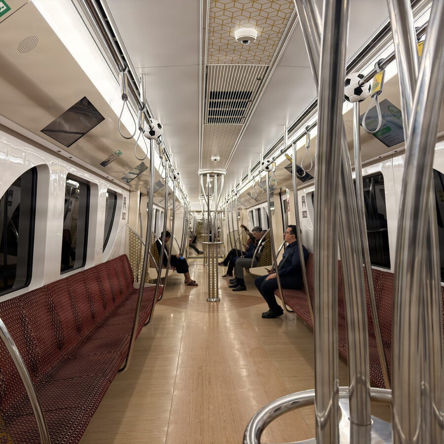 Doha's modern, driverless Metro