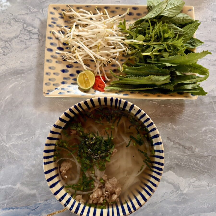 Our homestay provided an amazing breakfast with a wide variety of options.