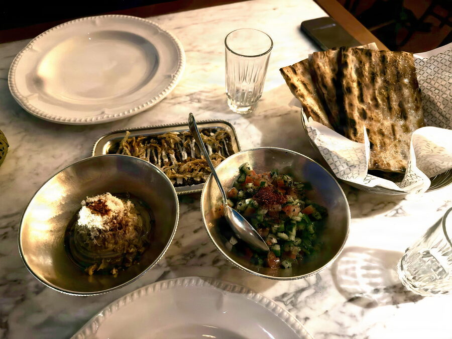 Dinner at Berenjak in Doha's Souq Waqif