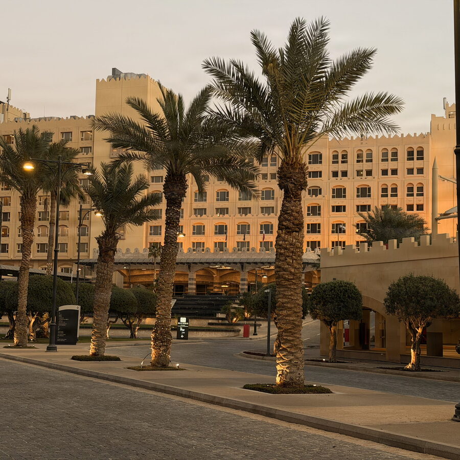 The InterContinental Doha Beach & Spa – our accomodation for the next 3 days